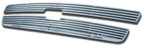 07-11 Silverado 1500 APS Polished Aluminum Main Upper Grille