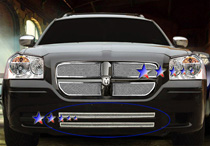 05-08 Magnum (Except SRT8) APS Chrome Stainless Steel Lower Bumper Grille