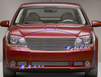 07-10 Avenger APS Polished Aluminum Main Upper Grille