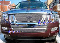 07-10 Explorer Sport Trac Not For Adrenalin APS Chrome Stainless Steel Main Upper Grille