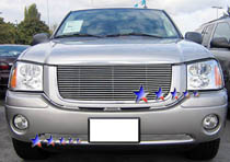 01-09 Envoy (Not For Envoy Denali) APS Polished Aluminum Lower Bumper Grille