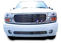 01-06 Yukon Denali APS Polished Aluminum Lower Bumper Grille