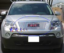 07-10 Acadia APS Polished Aluminum Main Upper Grille