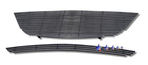 07-08 MDX APS Polished Aluminum Main Upper + Lower Bumper Grille