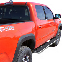 07-16 Toyota Tundra ( Double Cab ) APS iStep Running Boards - 5 Inch, Hairline Finish