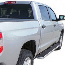07-16 Toyota Tundra ( CrewMax Cab ) APS iStep Running Boards - 5 Inch, Hairline Finish