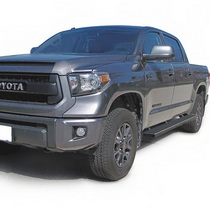 07-16 Toyota Tundra ( CrewMax Cab ) APS iStep Running Boards - 6 Inch, Black Finish