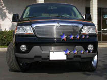 03-06 Aviator APS Polished Aluminum Main Upper Grille