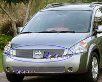 05-08 Xterra APS Polished Aluminum Lower Bumper Grille