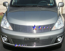 07-10 Versa APS Polished Aluminum Main Upper Grille