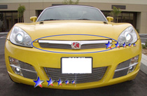 07-09 Sky (Including Red Line APS Polished Aluminum Main Upper Grille