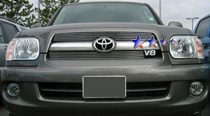 05-07 Sequoia APS Polished Aluminum Main Upper Grille