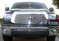 07-09 Tundra Logo Show APS Polished Aluminum Main Upper Grille