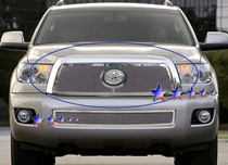 08-10 Sequoia APS Chrome Stainless Steel Main Upper Grille