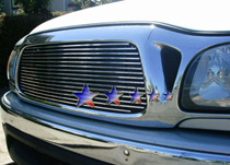 01-04 Tacoma (Center Section Only) APS Polished Aluminum Main Upper Grille