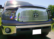 07-09 Tundra Logo Show APS Polished Aluminum Main Upper Grille