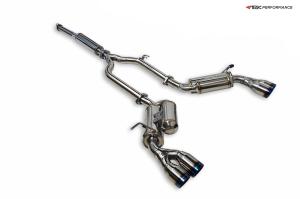 10-14 Hyundai Genesis (Coupe 2.0T) ARK GRiP Exhaust System - Burnt Tip