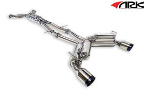 2009-up Nissan 370Z Z34 ARK GRiP Exhaust System - Burnt Tip