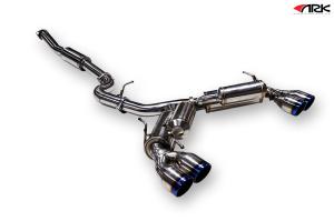 08-14 Subaru Impreza (WRX / Sti) ARK GRiP Exhaust System - Burnt Tip