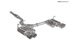 2011-2014 Subaru WRX/STI Sedan GR ARK DT-S Exhaust System - Polished Tip