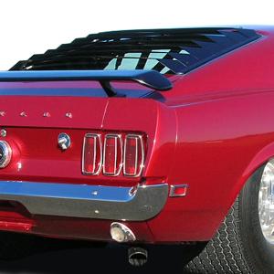 1969-1970 Mustang Fastback Astra Hammond Aluminum Car Louvers