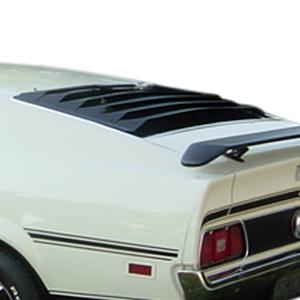 1971-1973 Mustang Fastback Astra Hammond Aluminum Car Louvers