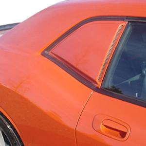 2008-2011 Challenger Coupe Astra Hammond ABS Side Window Scoops