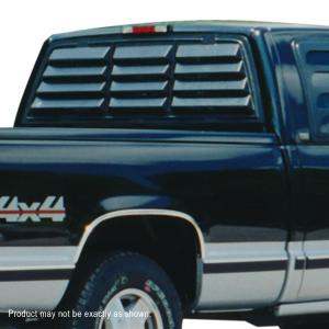 1999-2006 Chevy/GMC Full Size Non-Sliding Window Astra Hammond Classic-Style ABS Truck Rear Window Louvers