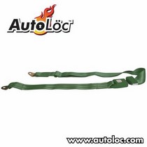 All Jeeps (Universal), All Vehicles (Universal) AutoLoc 2 Point Lap Seat Belt (Dark Green)