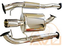 04-05 Subaru Impreza STI, 06-07 Subaru Impreza STI AVO Cat Back Exhaust Kit - 3