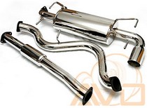 08-10 Subaru Impreza WRX 5-Door Hatch AVO Cat Back Exhaust Kit - 3