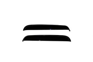 99-08 F-250 Super Duty Pickup Crew Cab, 99-08 F-350 Super Duty Pickup Crew Cab AVS Sunroof Deflectors - Ventvisor Rear 2PC Rear Doors (Smoke)