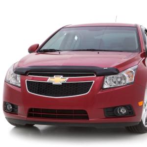 05-07 Focus AVS Hood Deflectors - Carflector (Smoke)