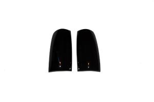 99-02 Silverado Standard Bed, 99-07 Sierra Standard Bed AVS Taillight Covers - Blackout (Smoke)