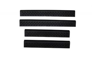 05-07 Dakota Crew Cab AVS Door Sills - Stepshield Front (Black)