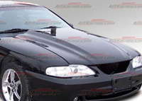 94-98 Mustang B Magic Carbon Fiber Hoods - Type 4 (3