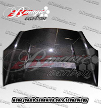 01-03 Civic B-Magic Carbon Fiber Hoods - N1 Series