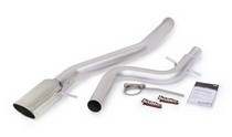 09-10 Volkswagen Jetta (2.0L TDI) Banks Monster Exhaust System (Black Stainless Steel Tip)