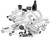 03-06 Ford Excursion 6.0L Banks Stinger System - Single Exhaust (Black Stainless Steel Tip)