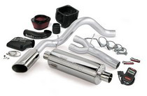 99-02 Chevrolet Silverado 4.8L/5.3L (Extended Cab/Short Bed) Banks Stinger System - Single Exhaust (Chrome Stainless Steel Tip)