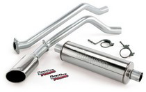 2007 Chevrolet Avalanche 5.3L/6.0L Banks Monster Exhaust System (Black Stainless Steel Tip)