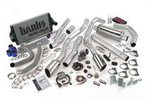 01-03 Ford F250 7.3L (275HP), 01-03 Ford F350 7.3L (275HP) Banks Big Hoss Bundle - Single Exhaust (Chrome Stainless Steel Tip)