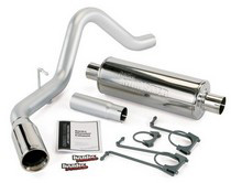 05-06 Ford F250 5.4/6.8L Super Duty, 05-06 Ford F350 5.4/6.8L Super Duty Banks Monster Exhaust System (Chrome Stainless Steel Tip)