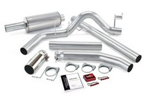 98-00 Dodge Ram 5.9L (Standard Cab) Banks Git-Kit - Single Exhaust (Black Stainless Steel Tip)