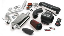 98-99 Jeep Wrangler 4.0L Banks Stinger System - Single Exhaust (Black Stainless Steel Tip)