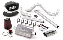 07-11 Jeep Wrangler 3.8L (2-Door) Banks Stinger System without AutoMind - Single Exhaust (Black Stainless Steel Tip)