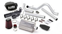 2012 Jeep Wrangler 3.6L (2-Door) Banks Stinger System without AutoMind - Single Exhaust (Black Stainless Steel Tip)