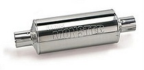 All Diesel Trucks (Universal) Banks Muffler with Heatshield - 3