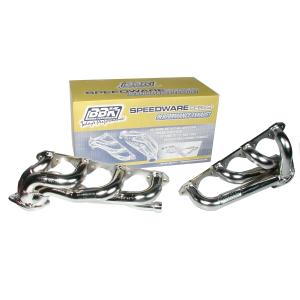 87-96 Ford F-150 351 Automatic Transmission BBK Headers - 1-5/8 Inch Shorty (Chrome)