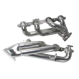 99-04 Chevrolet Silverado 4.8 / 5.3L, 99-04 GMC Sierra 4.8 / 5.3L BBK Headers - CNC Series 1-3/4 Inch Shorty (Polished Ceramic)